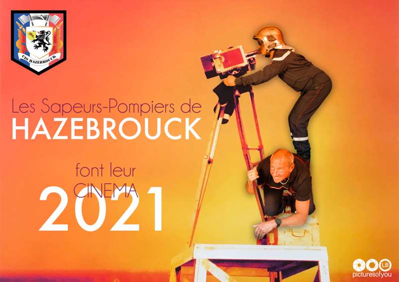 Calendrier 2021 pompiers Hazebrouck par le photographe Laurent Bossaert Pictures of You